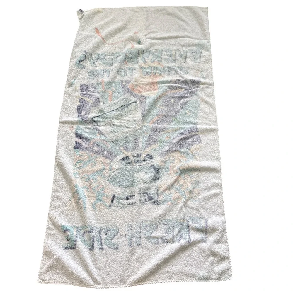 vintage 90s Salem cigarettes promo Towel everybody's coming to the fresh side